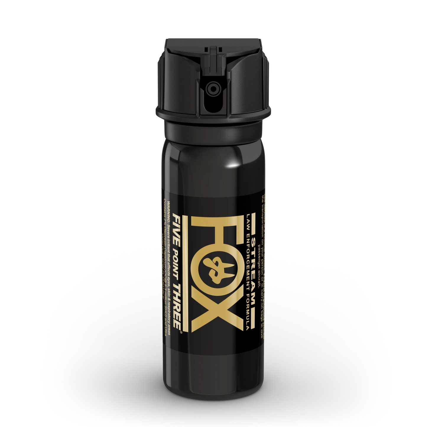 Five Point Three® Legacy Pepper Spray with 5.3M Scoville Heat Units plus UV Marking Dye, 2 Ounce Stream