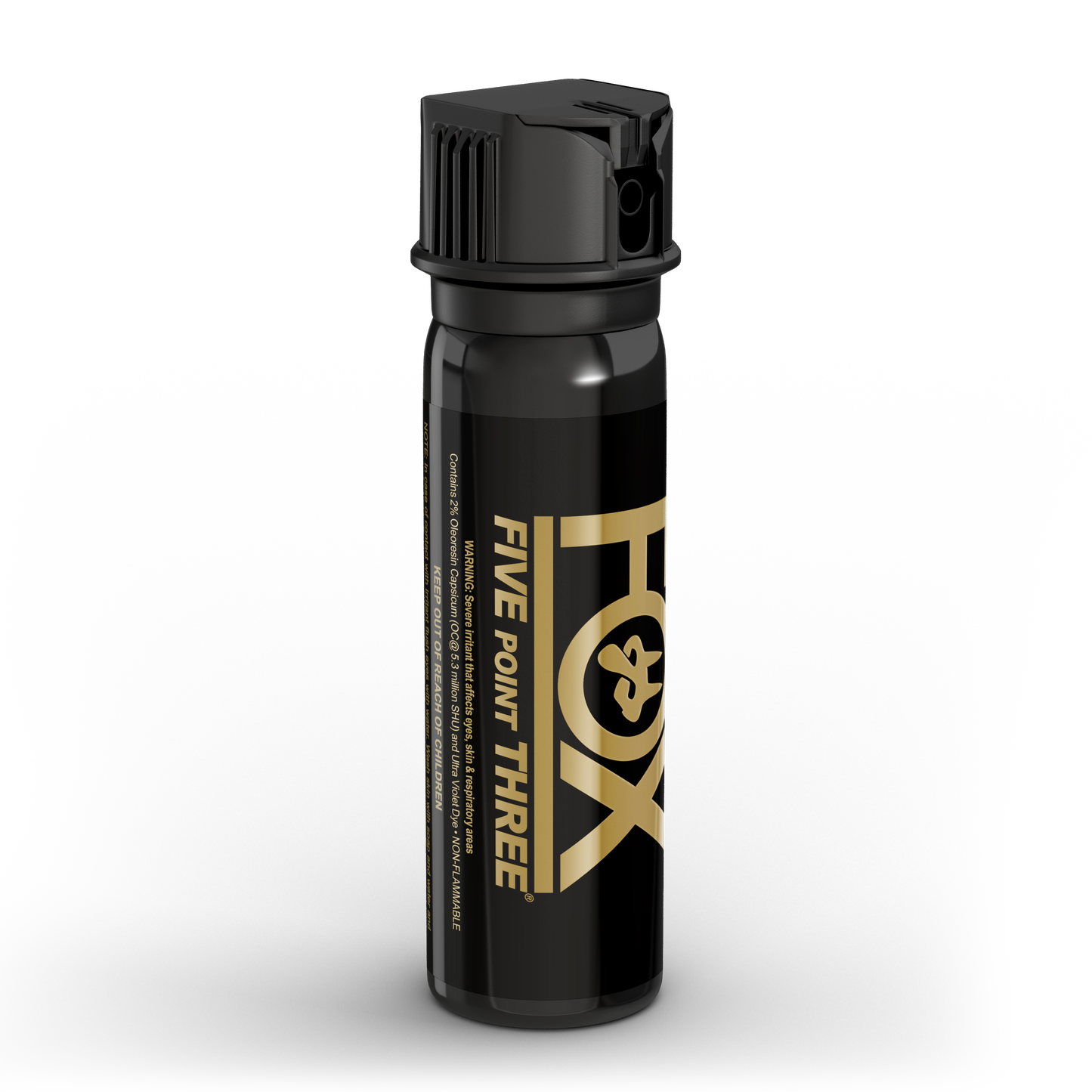 FIVE POINT THREE "Lite" DB Law Enforcement Pepper Spray, 2% Formula, 3 Ounce Cone Fog Spray