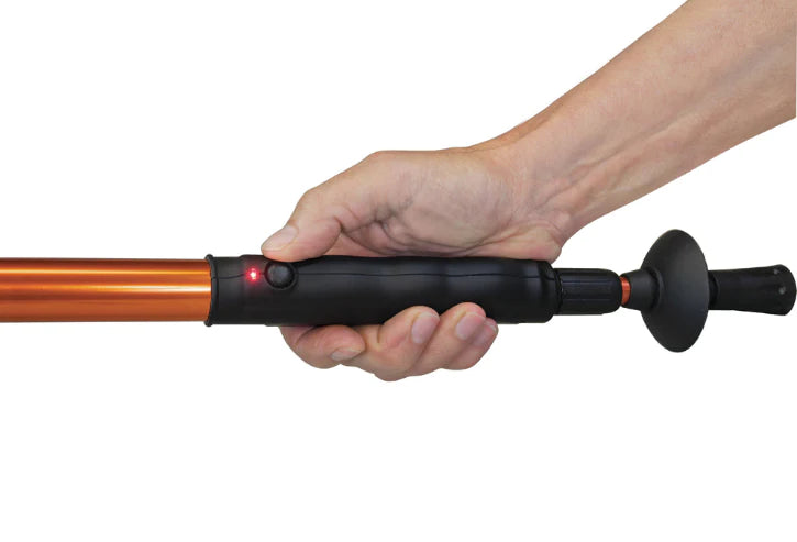 950,000 Volt Hike-N-Strike Hiking Staff with Stun Gun and Flashlight