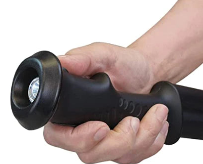 950,000 Volt Hike-N-Strike Hiking Staff with Stun Gun and Flashlight