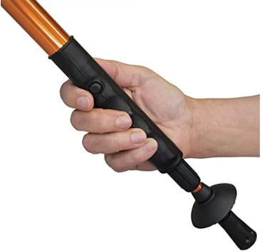 950,000 Volt Hike-N-Strike Hiking Staff with Stun Gun and Flashlight