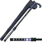 1,000,000 Volt Stun Gun Walking Cane with Flashlight and Carrying Case by Zap