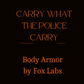 Body Armor by Fox Labs (Flexible Bullet Resistant Level IIIA-Rated Ballistic Plate)
