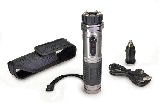 1,000,000 Volt Zap Light Stun Gun with Flashlight and Rechargeable Battery